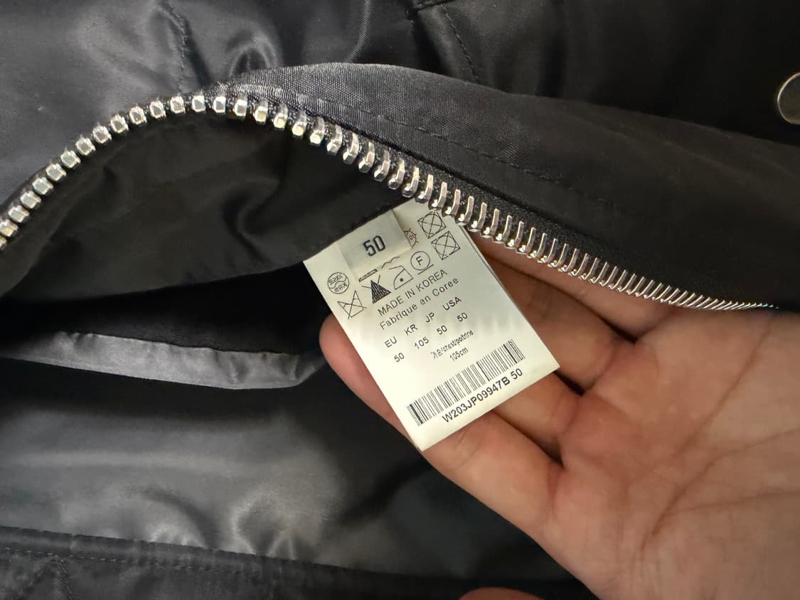 우영미 마원 백로고 ma-1 50사이즈 상품이미지6