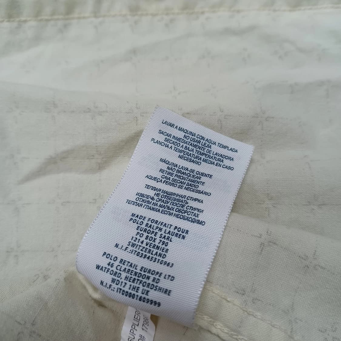 RRL 더블알엘 아웃로 프린트 웨스턴 셔츠 화이트 상품이미지9