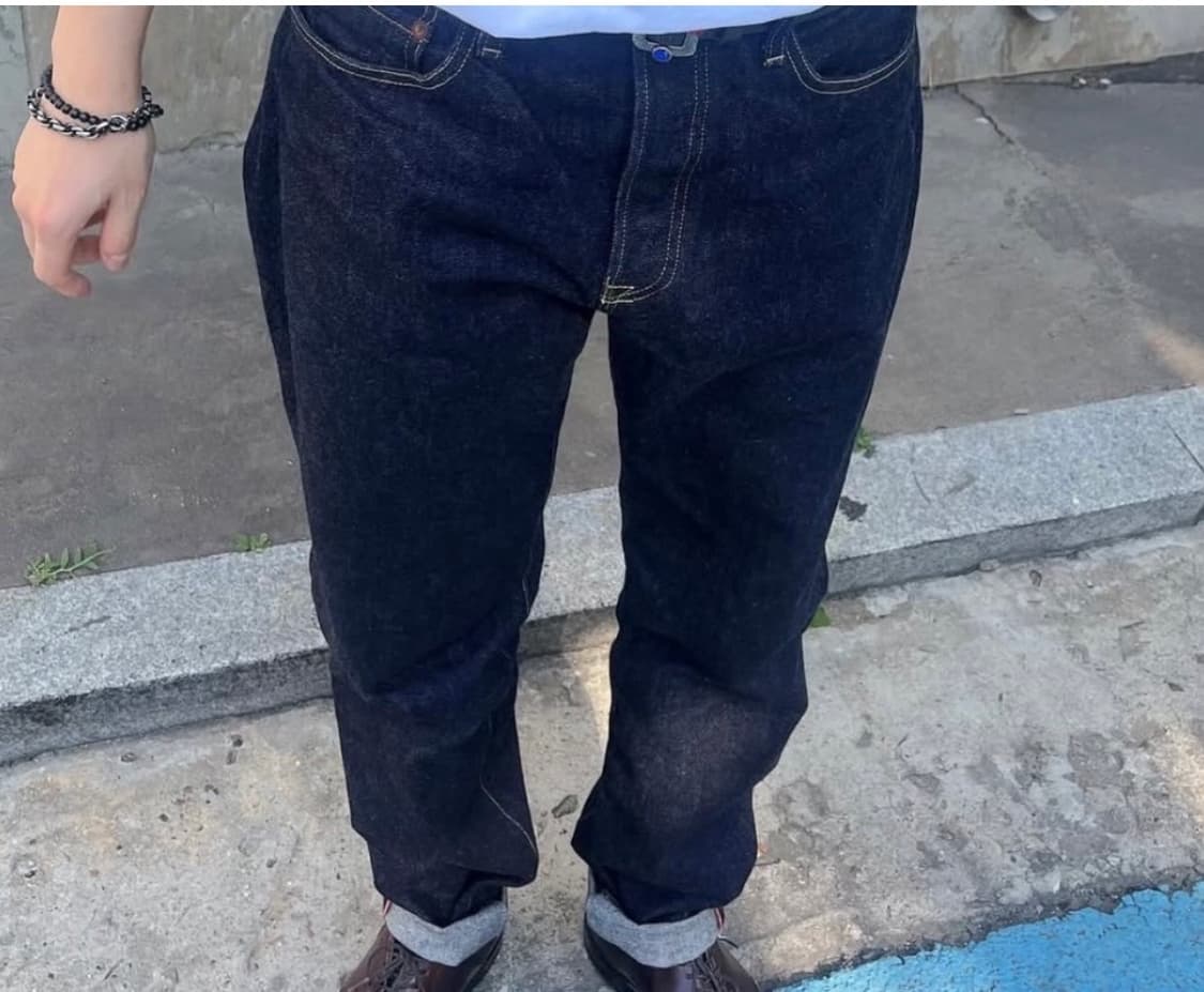 캐피탈 14온즈 데님 5P 몽키 시스코 인디고 상품이미지8