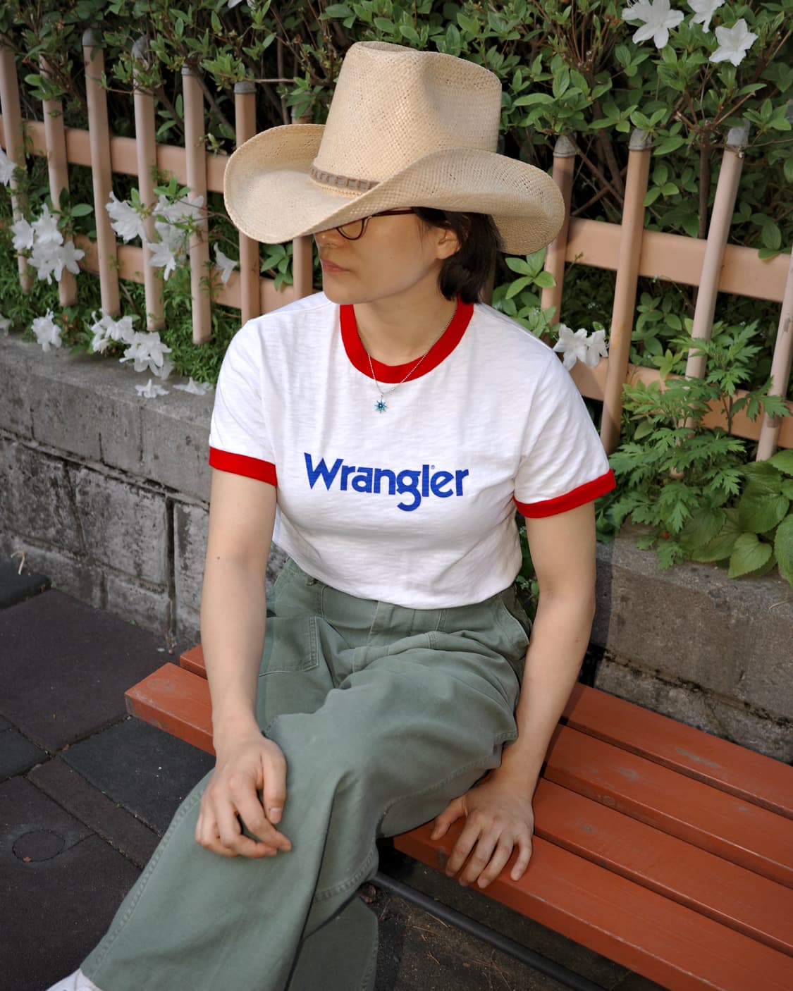 랭글러 레드 링거 티셔츠 상품이미지6