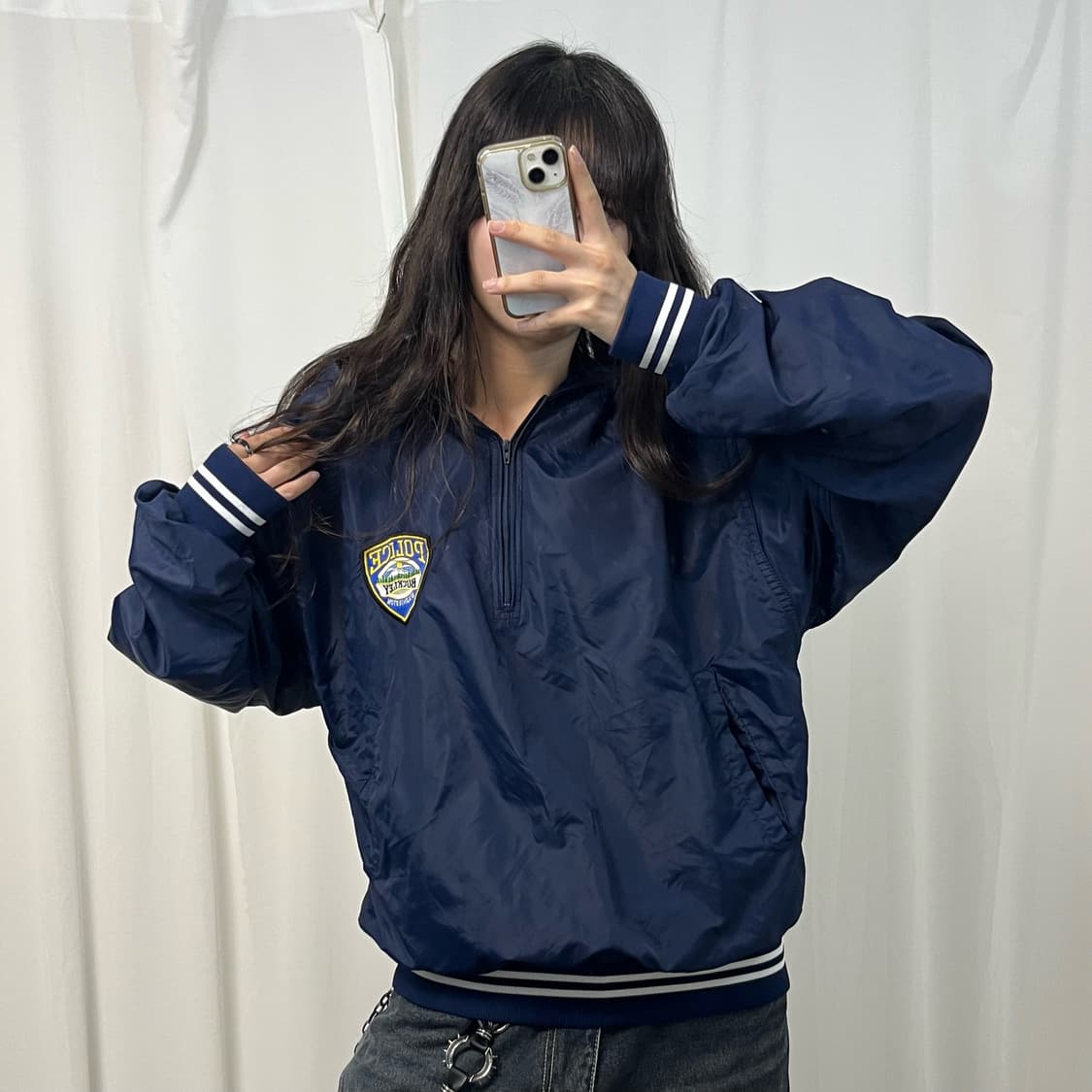 Russell navy anorak  상품이미지3