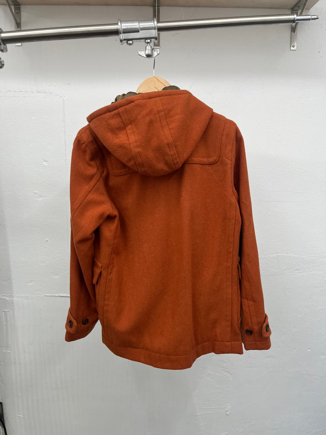 ~77) BEAMS ORANGE HALF DUFFLE COAT 상품이미지3