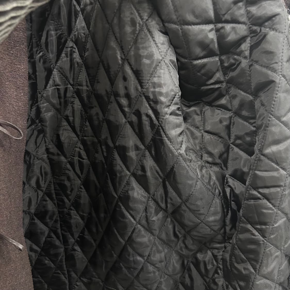 906스튜디오 이너퀼팅 울 후드 더플코트 상품이미지4