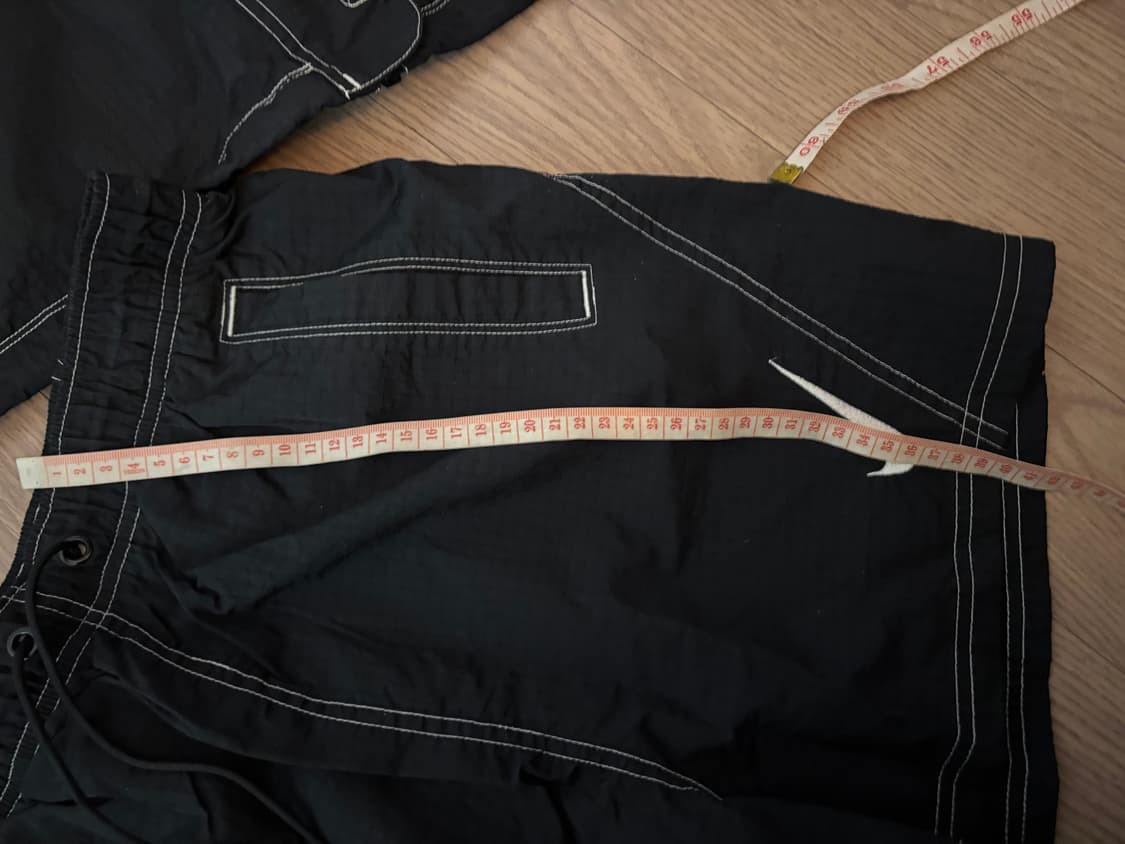 새상품급 나이키 오버핏 바람막이 조거팬츠 반바지 풀세트 여성m 상품이미지6