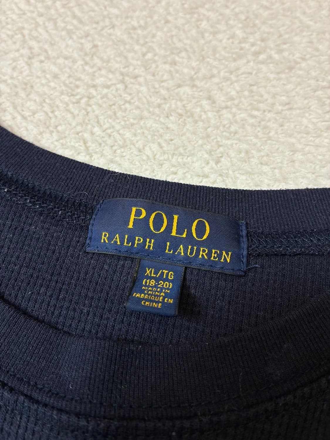 폴로 랄프로렌 와플 롱슬리브 PN7774 상품이미지7