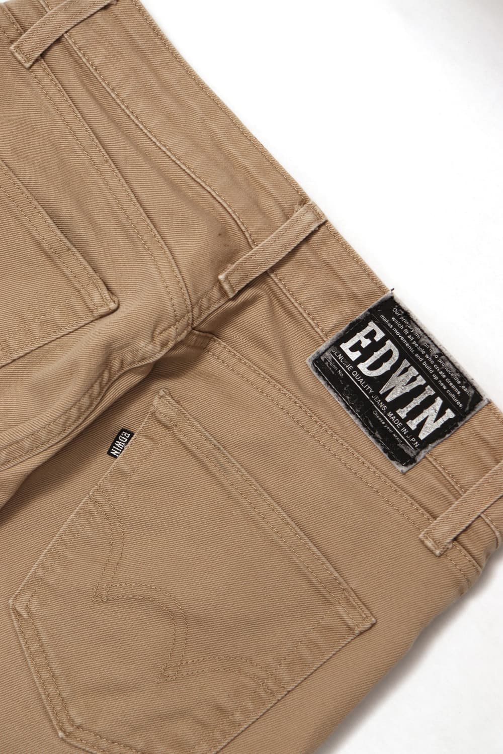 EDWIN 503 JP Made 베이지 코튼 레귤러핏 팬츠 size 30 상품이미지8