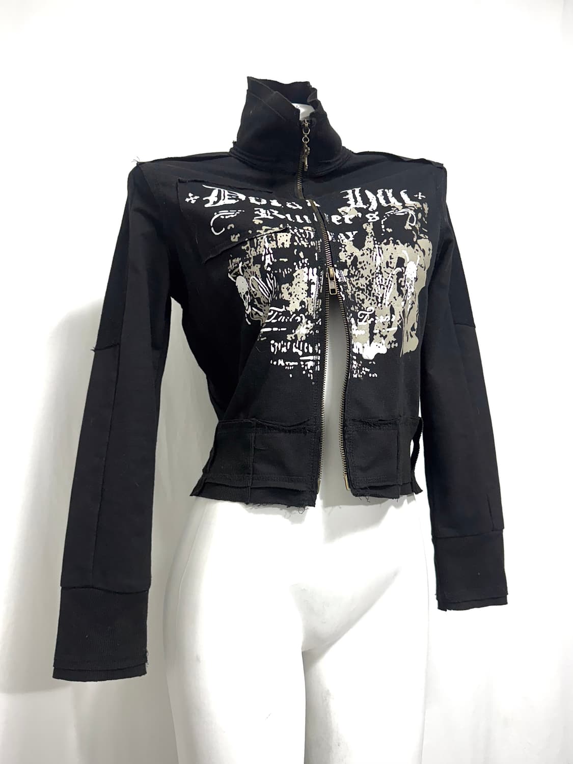 Vintage two-way zip up 상품이미지1