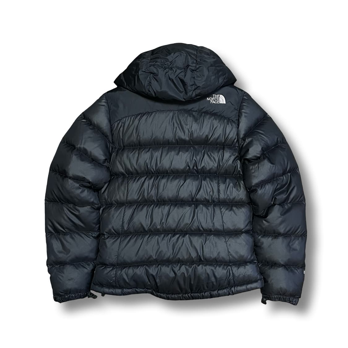 [XS] 노스페이스 700 눕시 블랙 구스다운 후드 패딩 A급 상품이미지5