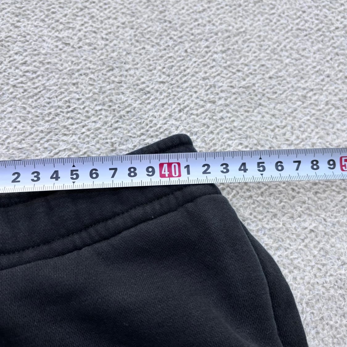 80 장미쉘바스키아 남성 블랙 기모 조거 팬츠 0626E2 상품이미지5