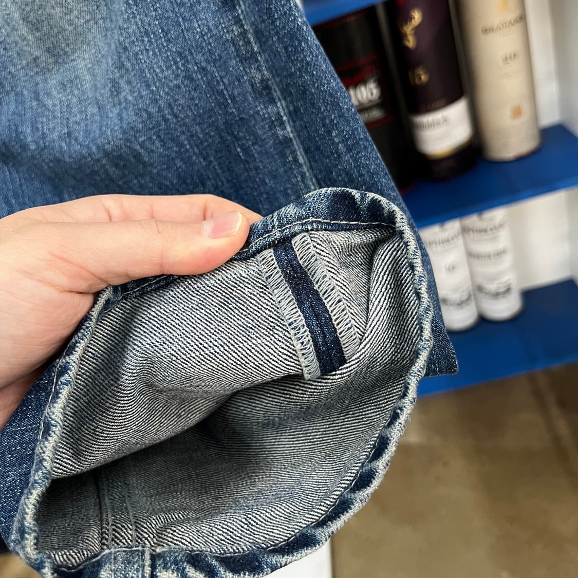 생로랑 셀비지 데님 팬츠 29 상품이미지5