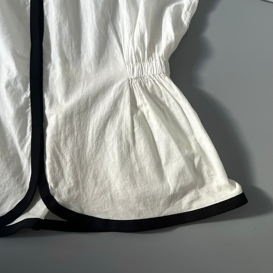 마르니 marni 투톤 칠부 셔츠 블라우스 상품이미지5