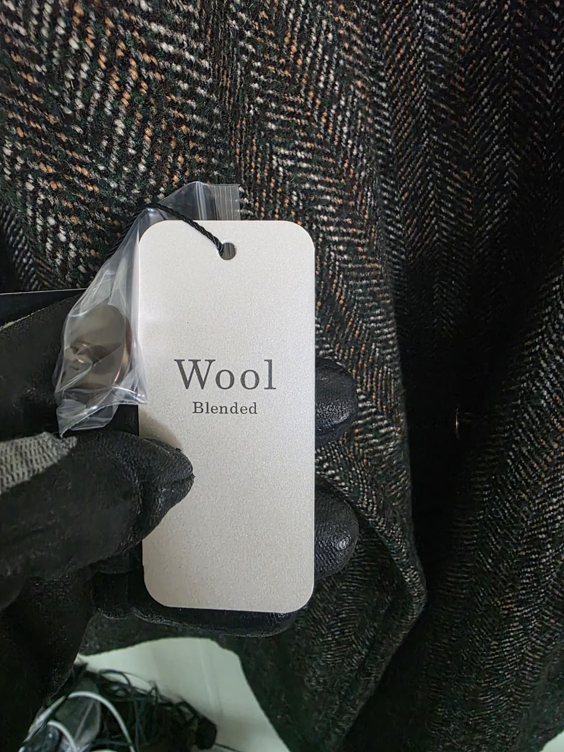 PAUL & JOE 헤링본 코트 105 새상품 상품이미지7