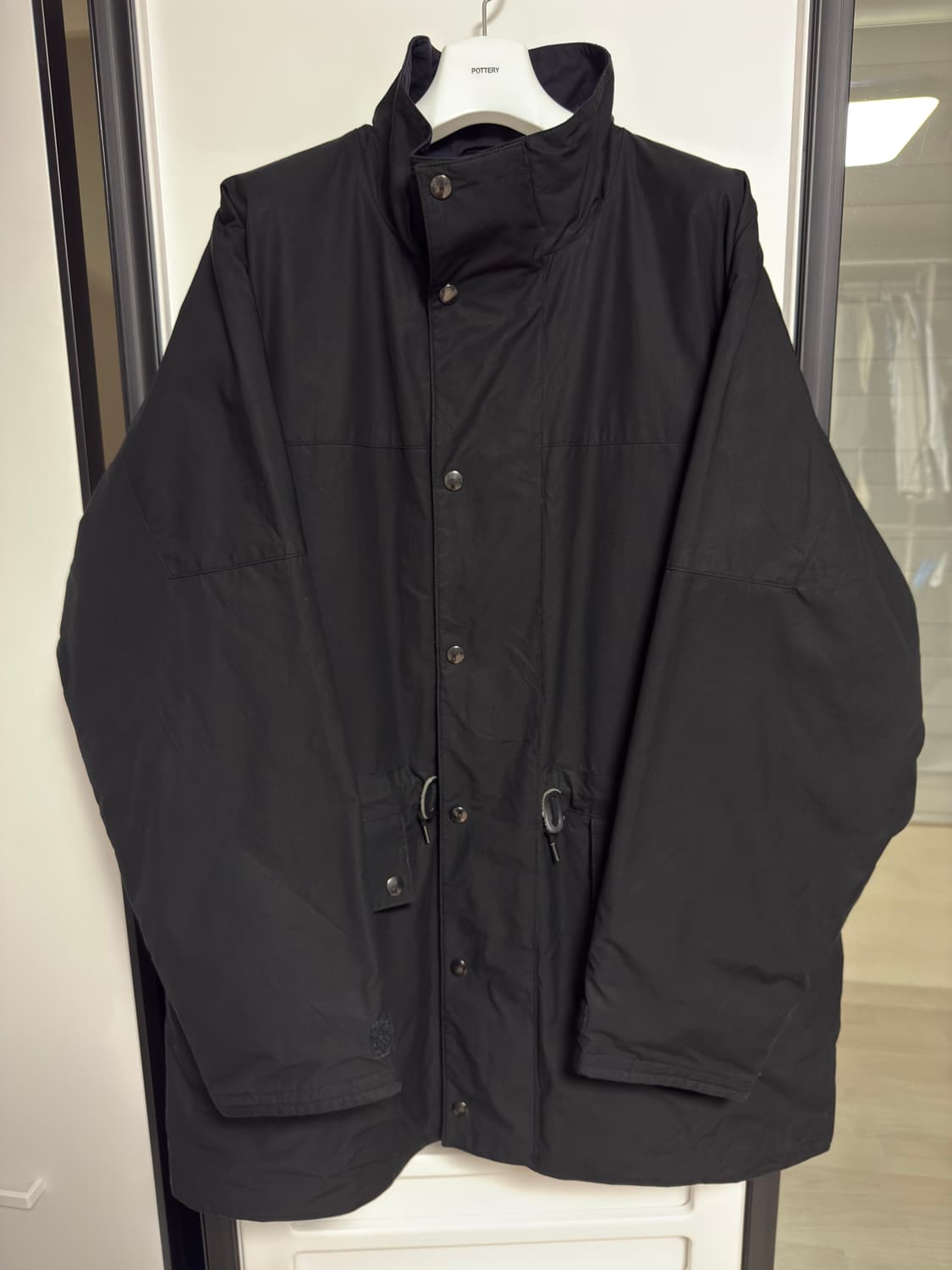 24FW 캡틴선샤인 코튼 필드 자켓 블랙 40 상품이미지1