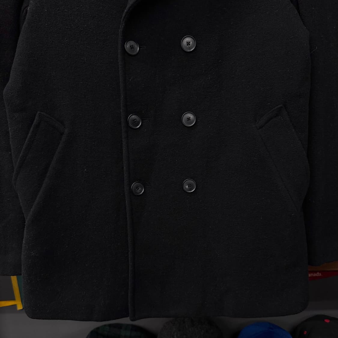 00s 폴로 랄프로렌 US NAVY 미 해군 밀리터리 복각 피코트 상품이미지4