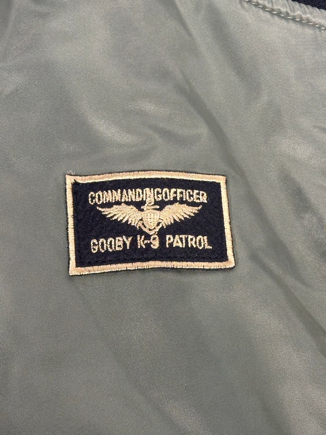 일본 빈티지 카키 항공 잠바 ma-1 마원 자켓 상품이미지8