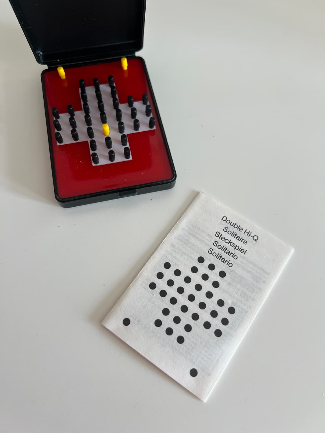 빈티지 미니 보드게임 double Hi Q 상품이미지2