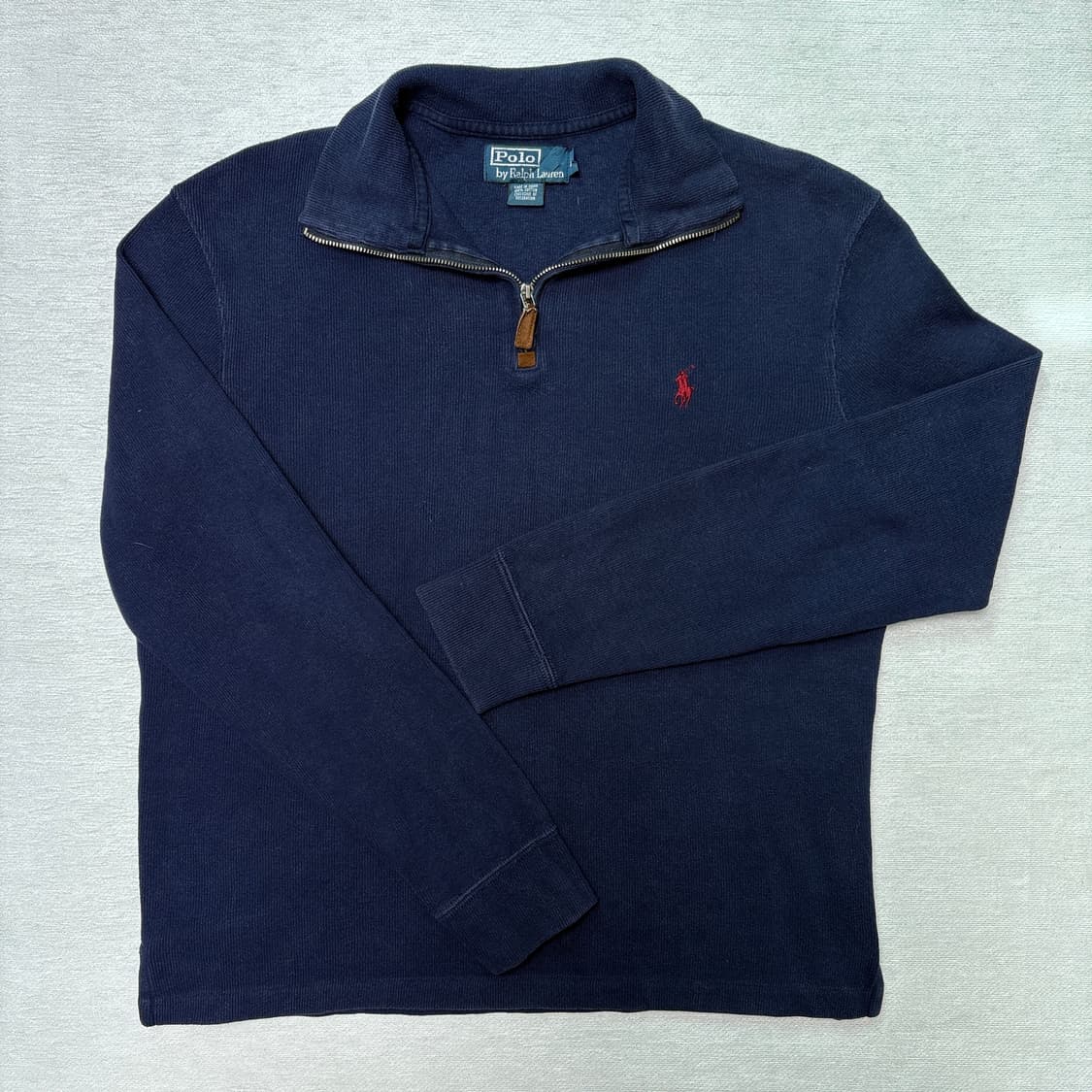 폴로 반집업니트 상품이미지2