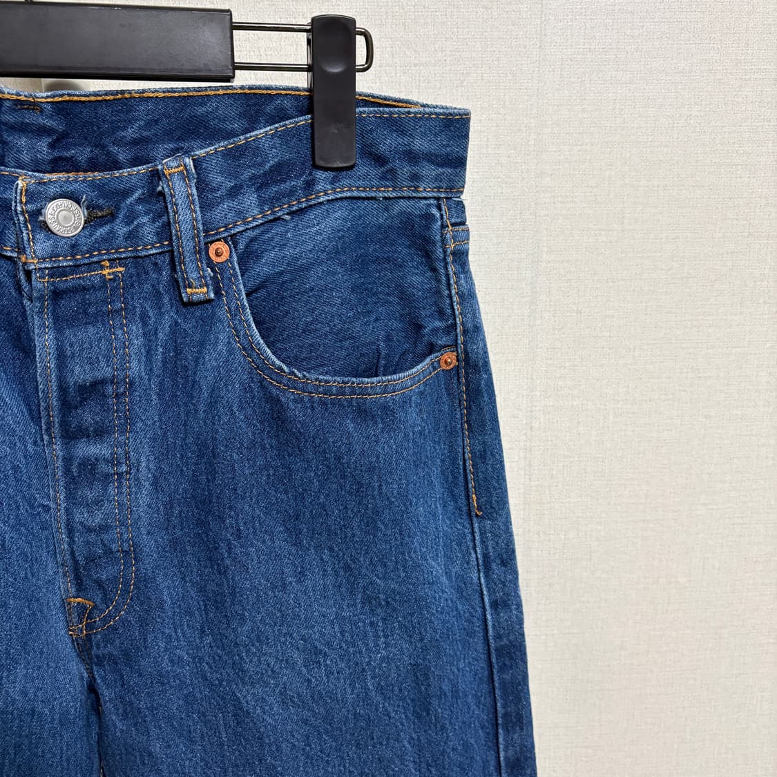 리바이스 501 스트레이트 중청 데님팬츠 / W33, L30 상품이미지5