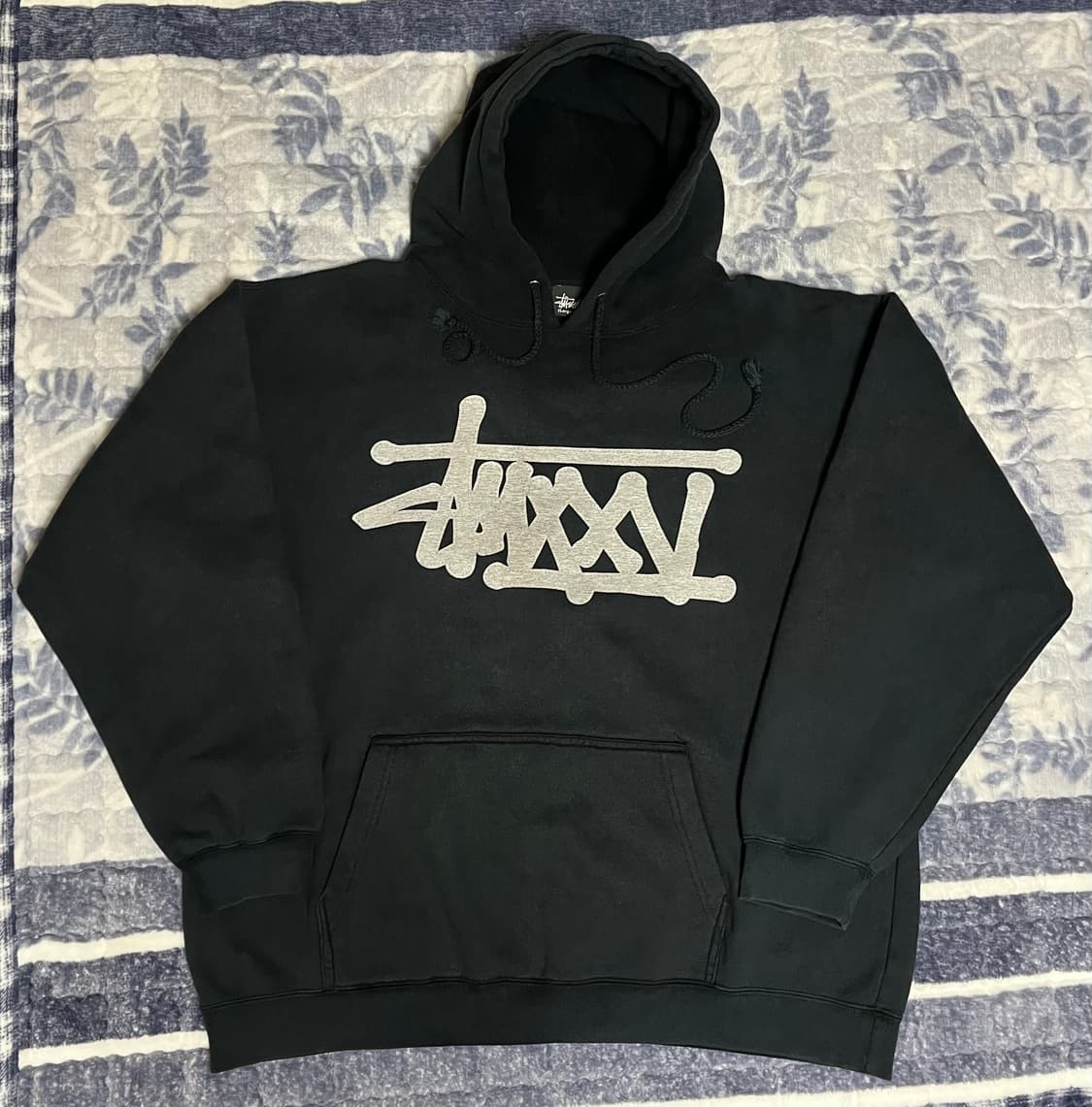 00s 스투시 그래피티 펠트 아플리케 스티치 후디 후드티 올드 빈티지 상품이미지1