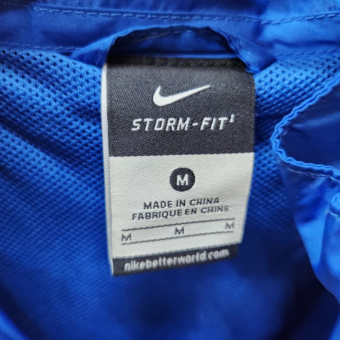 나이키 로고 스톰핏 스트링 사이드라인 바람막이 M(M) 상품이미지6