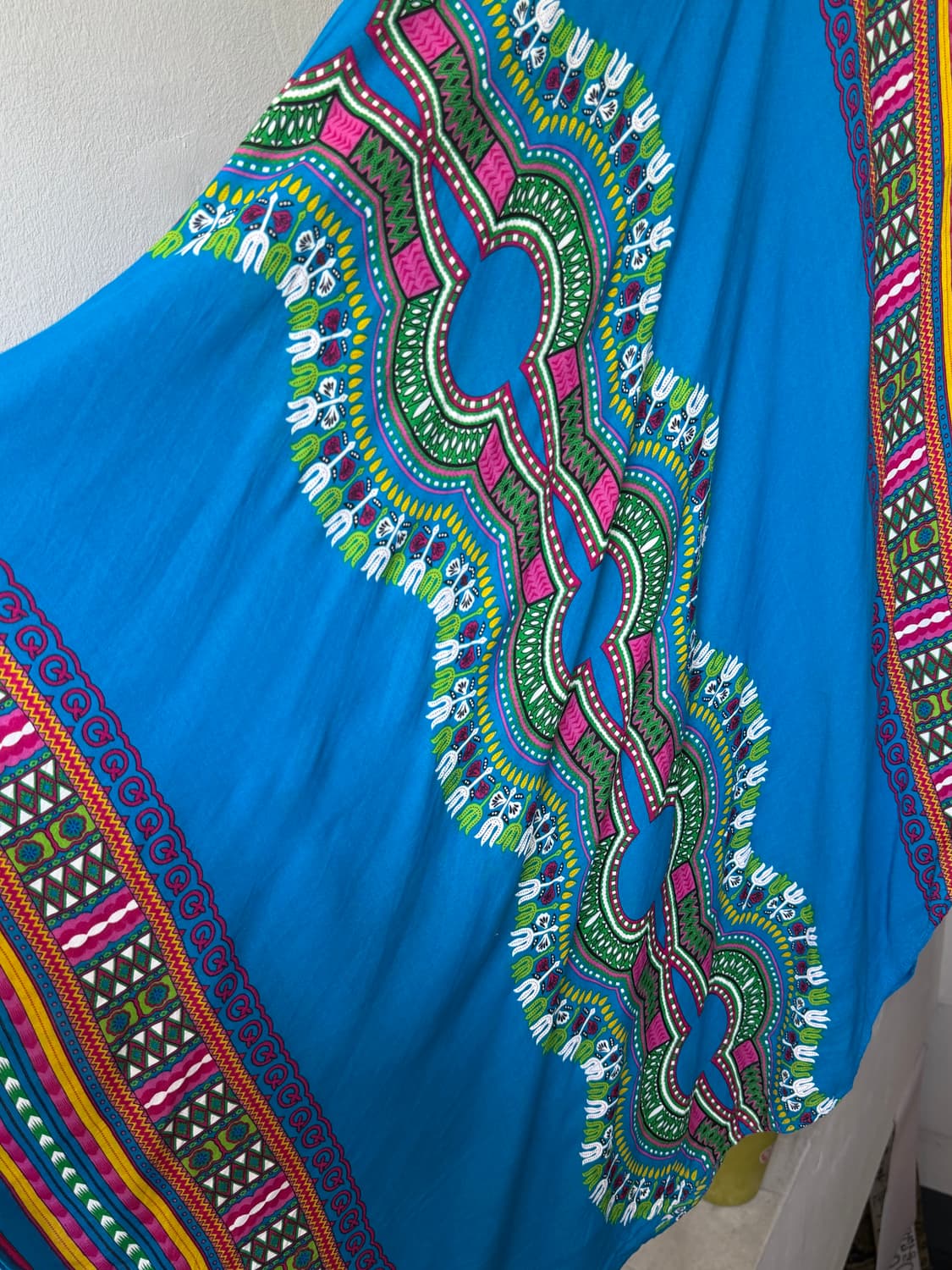 페어리 에스닉 패턴 롱 원피스 상품이미지4