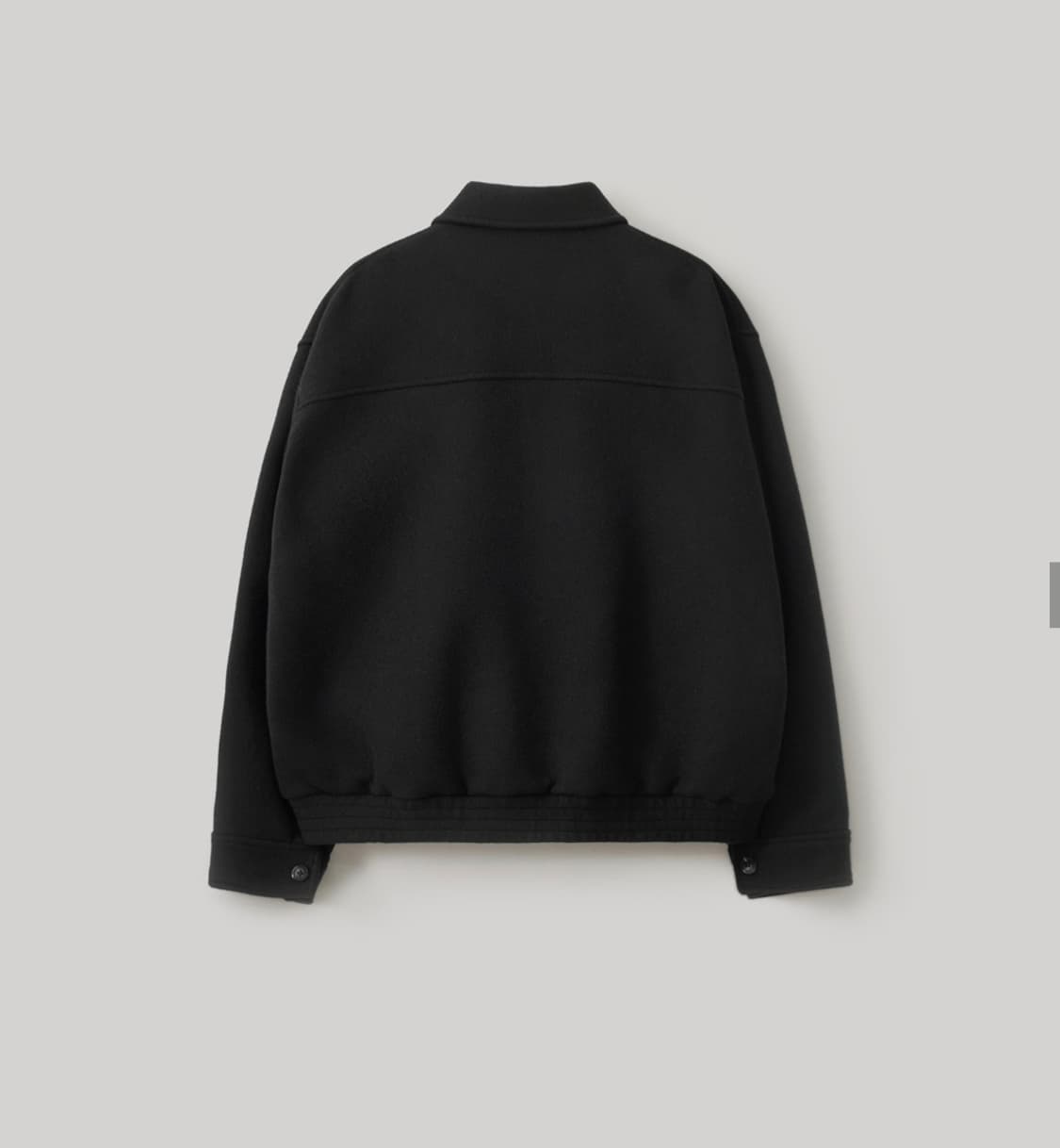 어나더오피스 Volume Blouson (Black) 상품이미지4