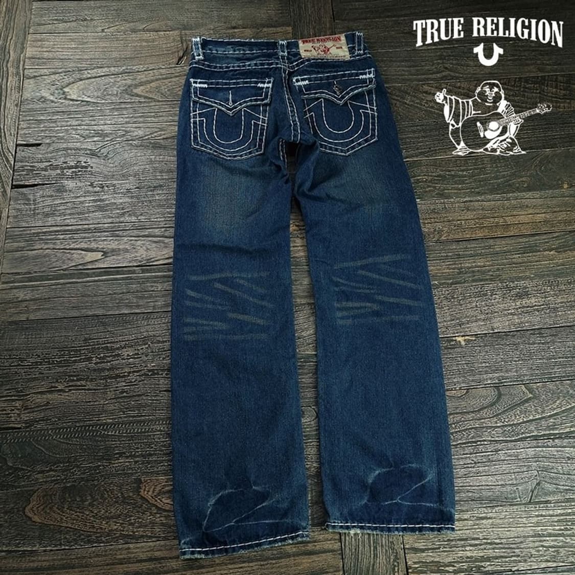 [트루릴리전] Y2K 빈티지 빌리 슈퍼 T 데님 팬츠 청바지 M20063 상품이미지1