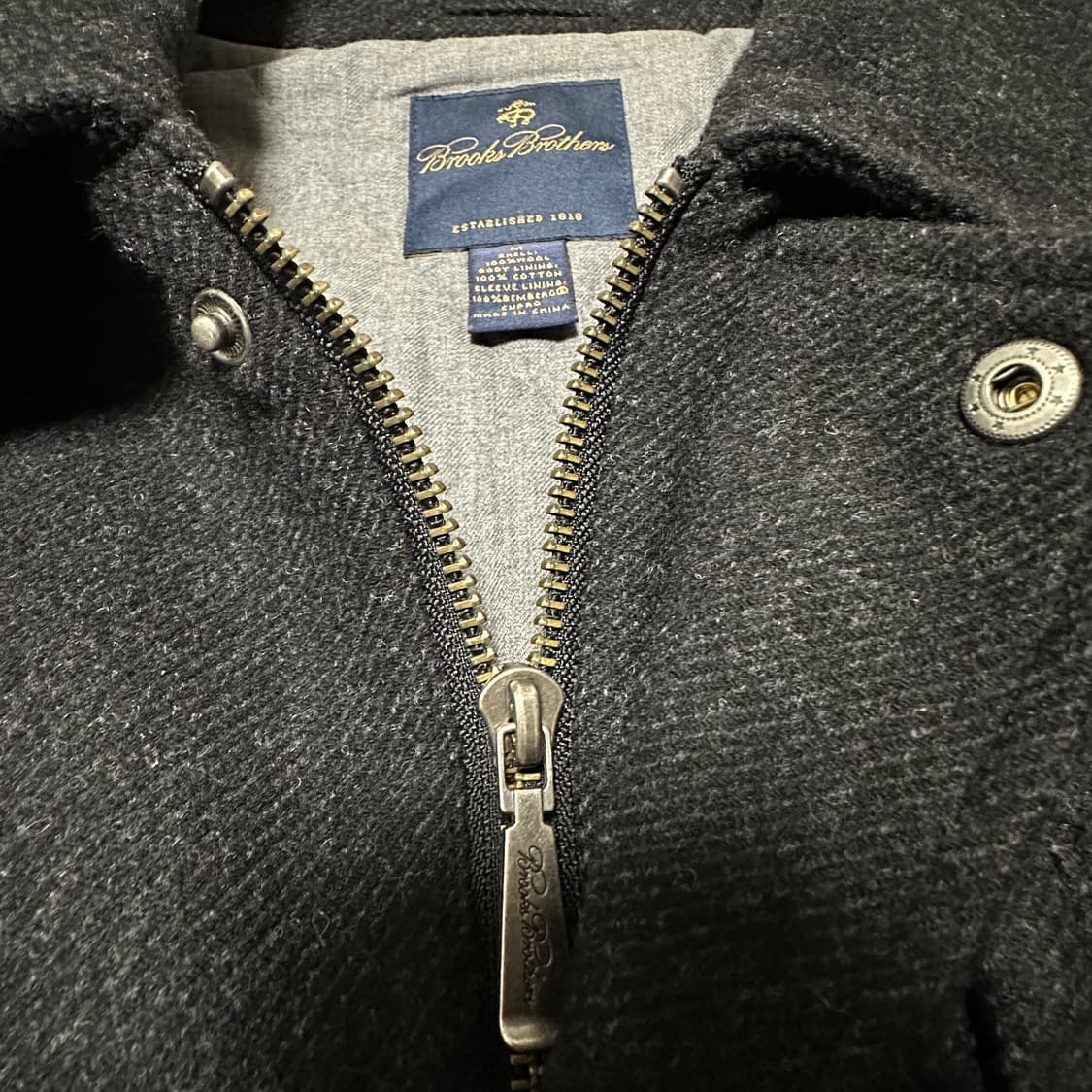 BROOKS BROTHERS wool coat 상품이미지4