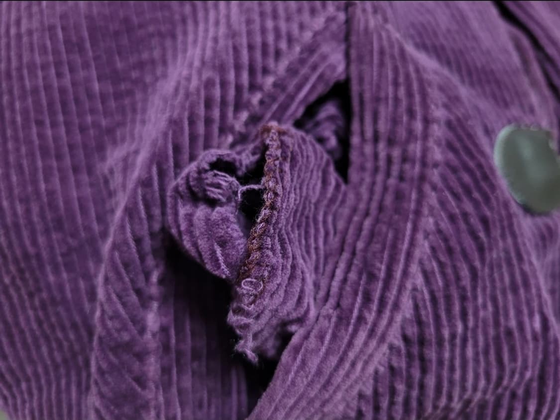 모리노가토 빈티지 보라색 코듀로이 후드떡볶이 자켓 상품이미지4