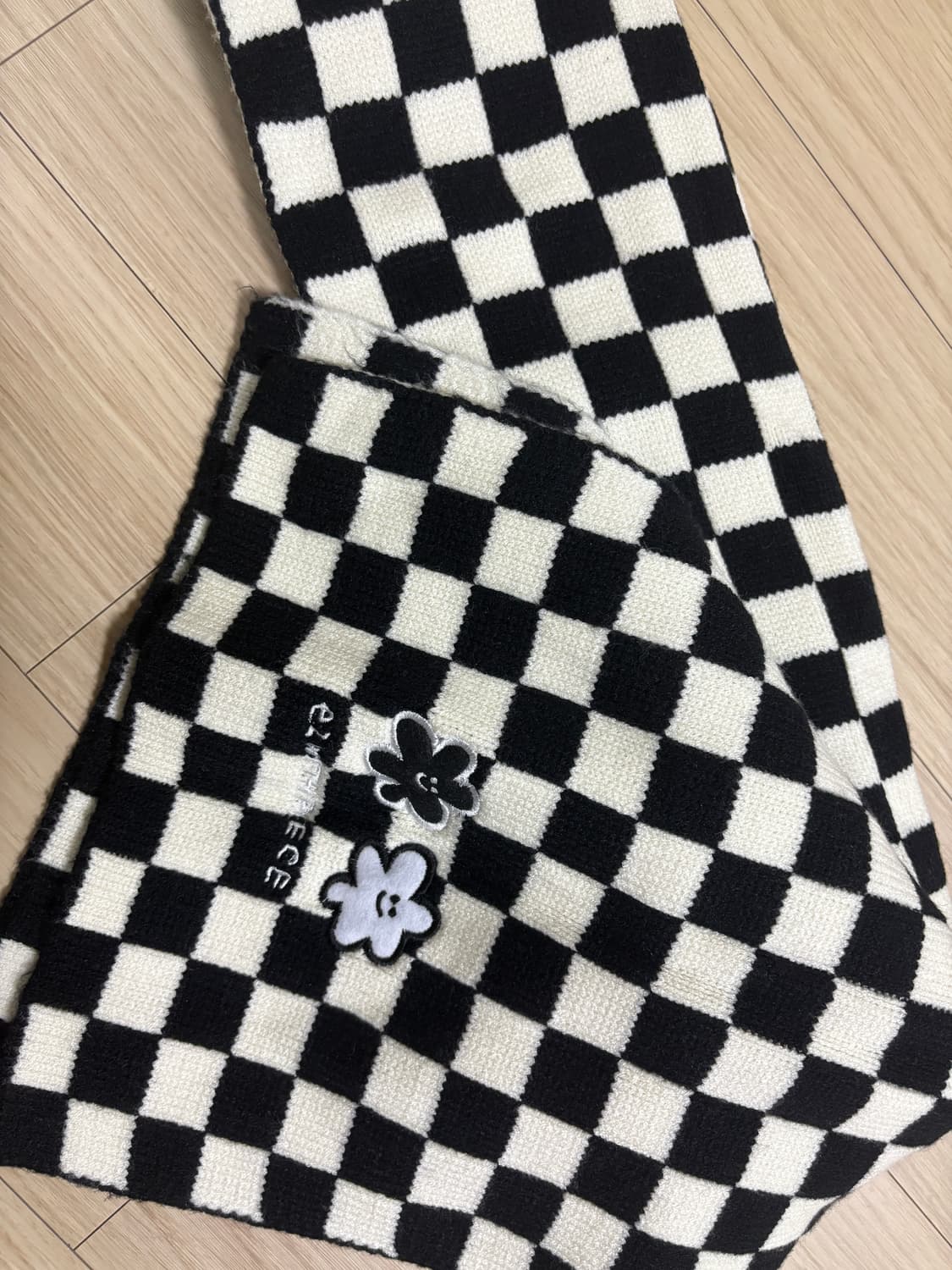 체크 머플러 상품이미지1