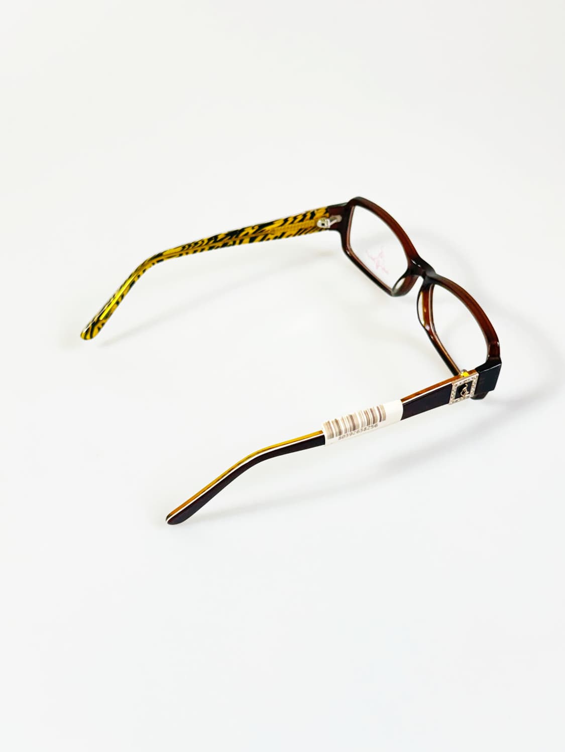 BABY PHAT 브라운 뿔테 스퀘어 프레임 빈티지 안경 상품이미지4