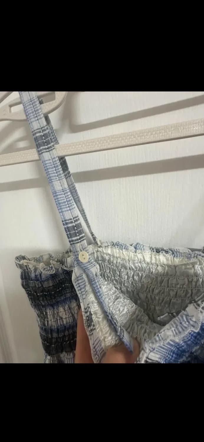 모리걸 체크 캉캉 원피스 스커트 상품이미지2