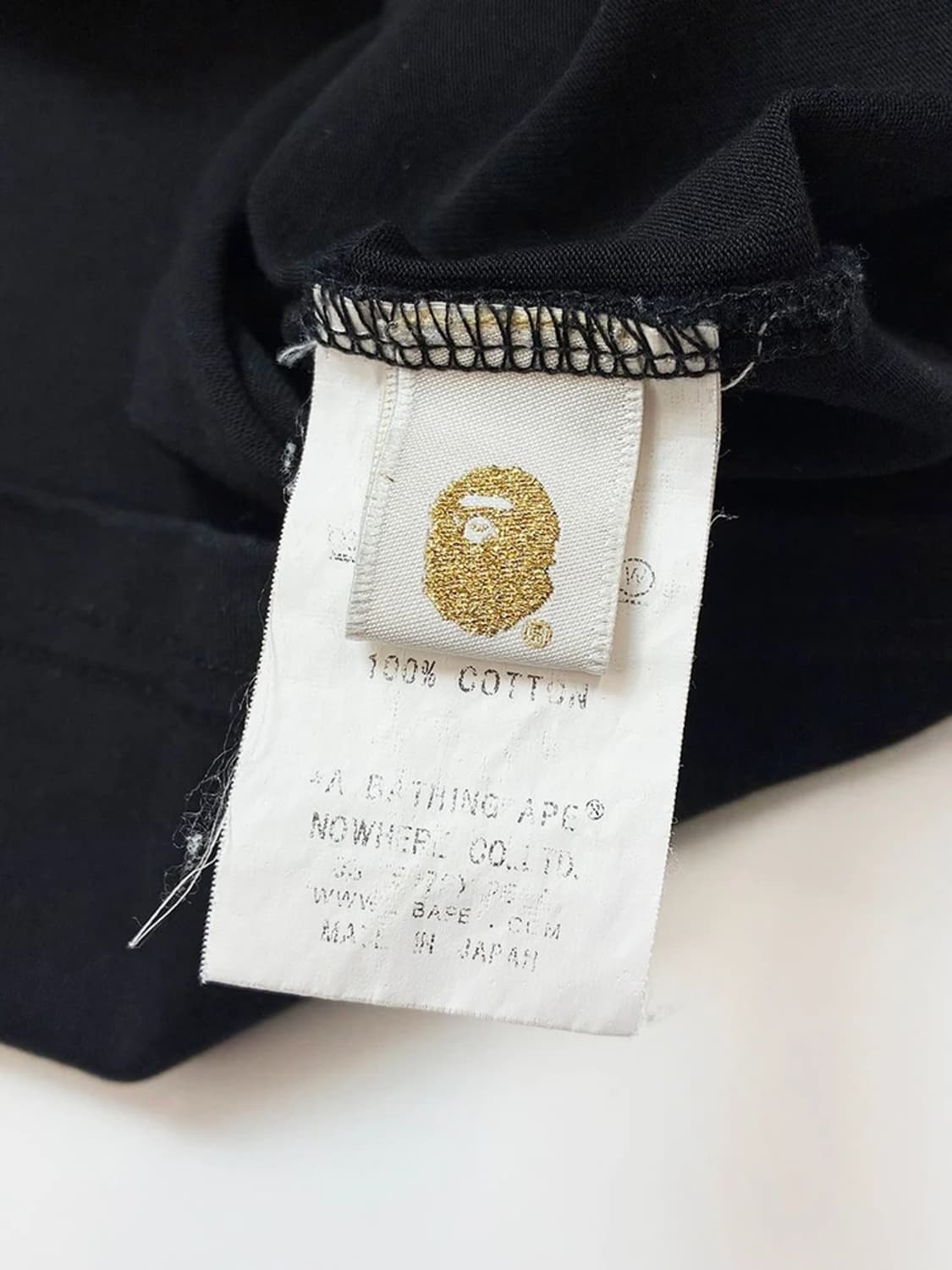베이프 BAPE 사루 자수로고 반팔 티셔츠 PN4681 상품이미지8