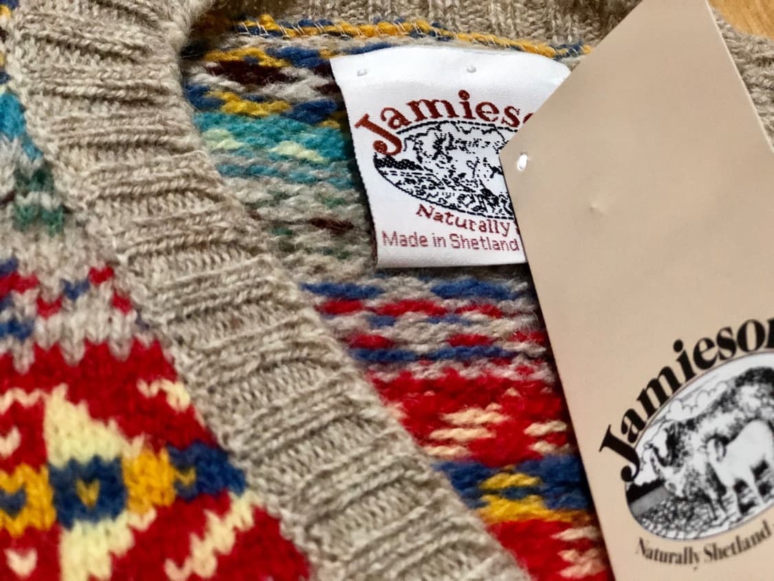 제이미슨스 페어아일 베스트 새상품 상품이미지3