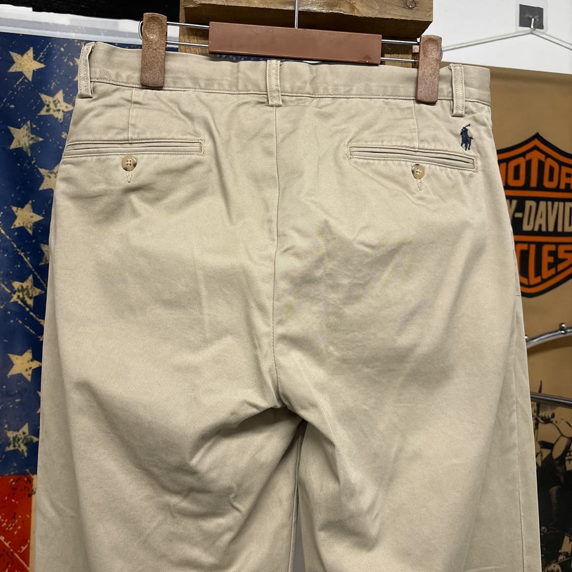 90s 폴로 랄프로렌 에단 와이드 스트레이트 치노팬츠 N944   상품이미지6