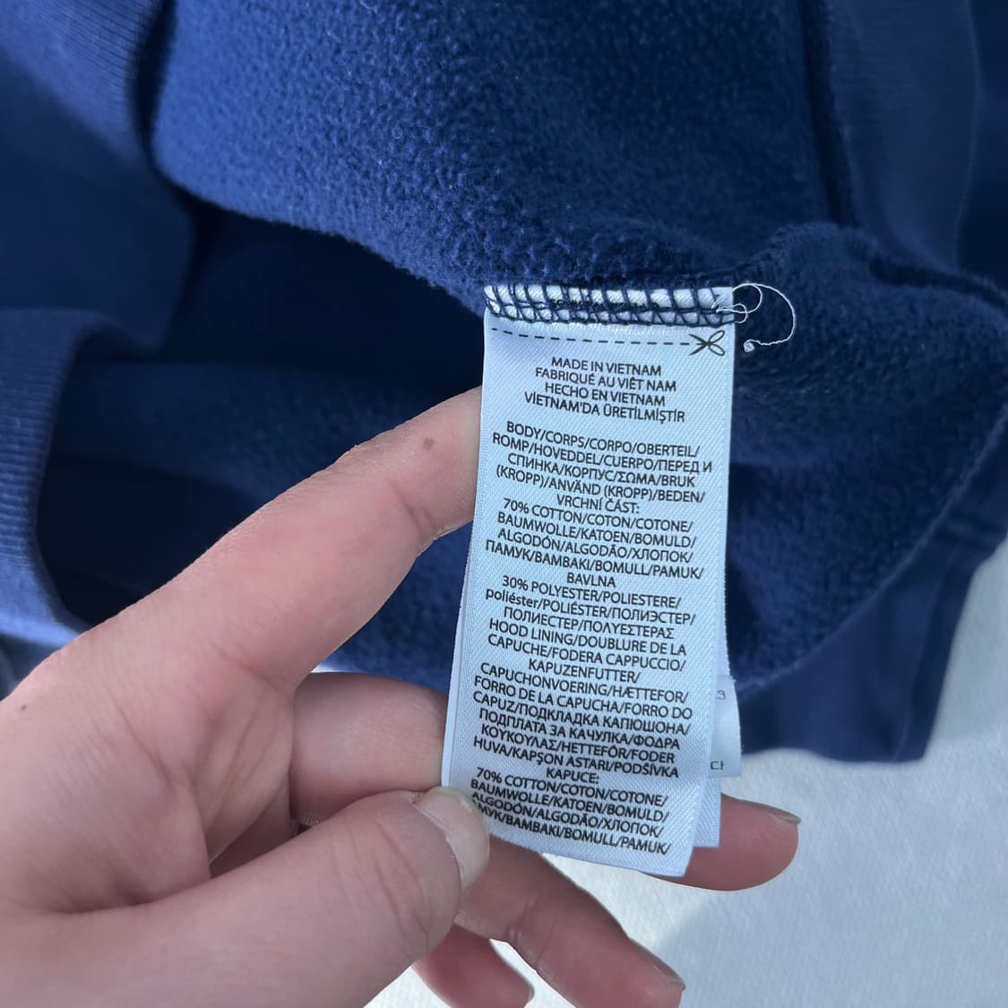 105 폴로랄프로렌 신형라벨 빅로고 네이비 후드티  상품이미지5