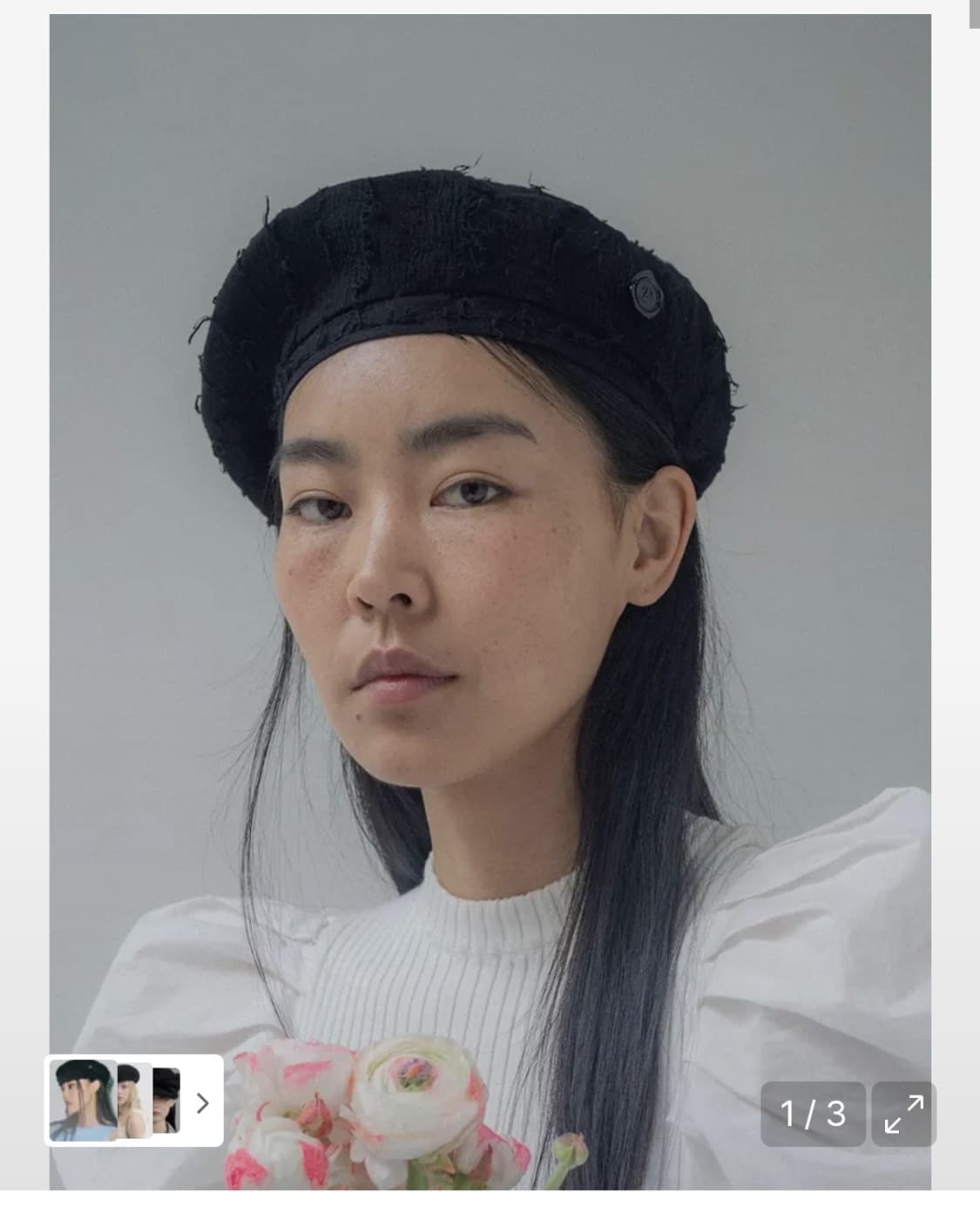 포에지담 발리 베레모 블랙  상품이미지1