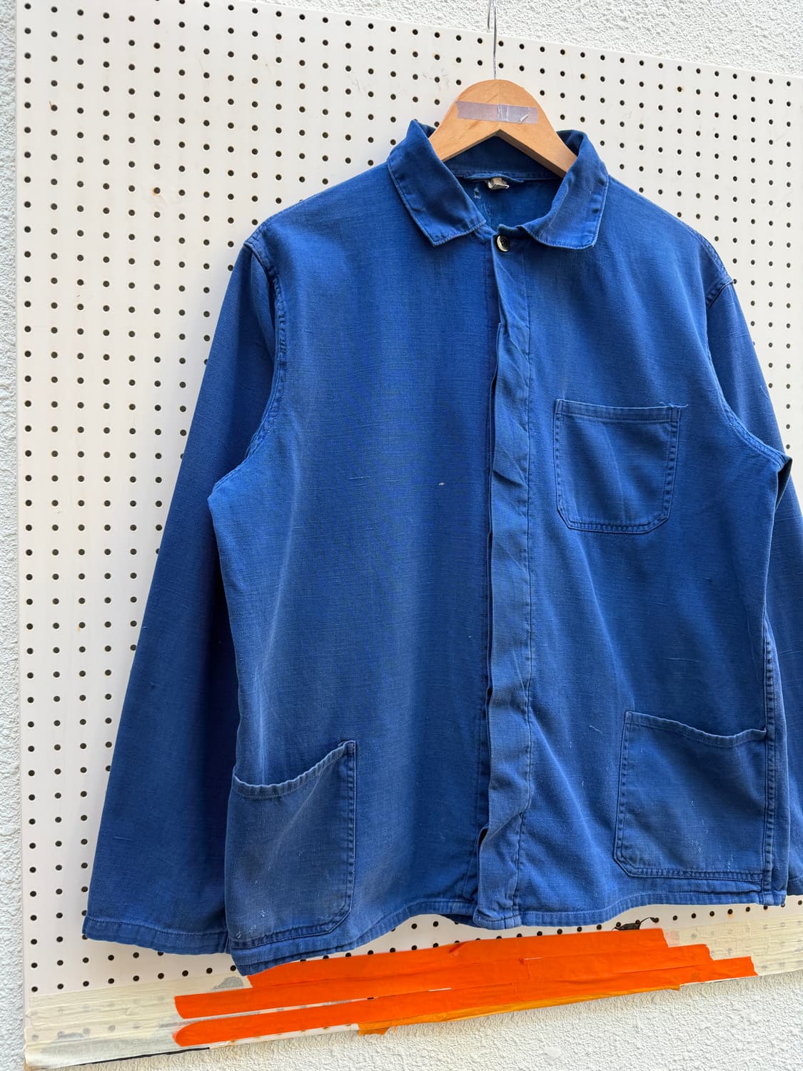 WASHED BLUE OLD VINTAGE 빈티지 프렌치워크자켓 상품이미지4
