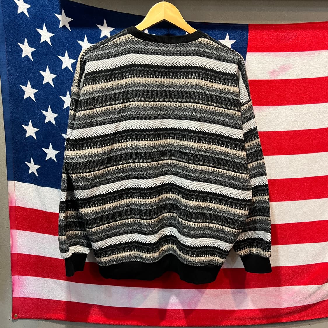 Memento 스트라이프 니트 스웨터 상품이미지2