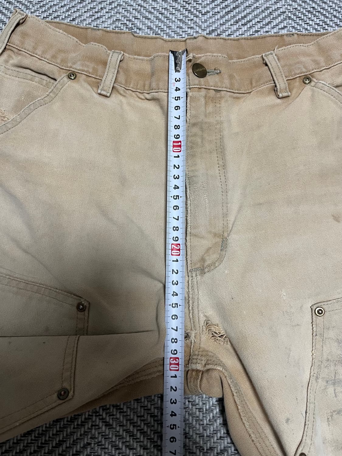 칼하트 더블니 b01 brn 33x32 상품이미지8