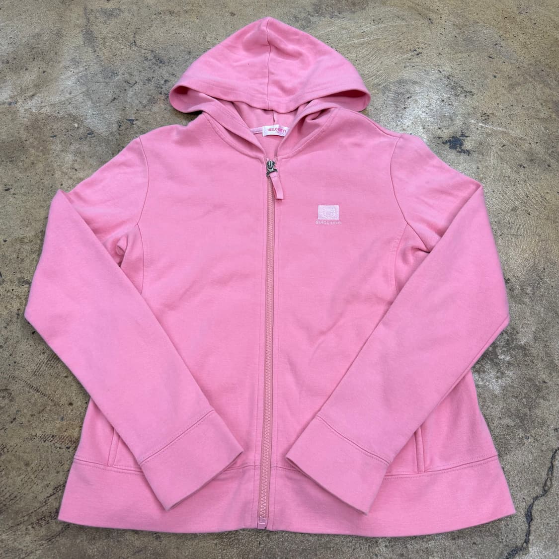 헬로키티 딸기우유 핑크 후드집업 상품이미지2