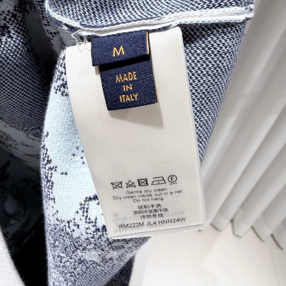 M / 루이비통 모노그램 반다나 니트 맨투맨 상품이미지5