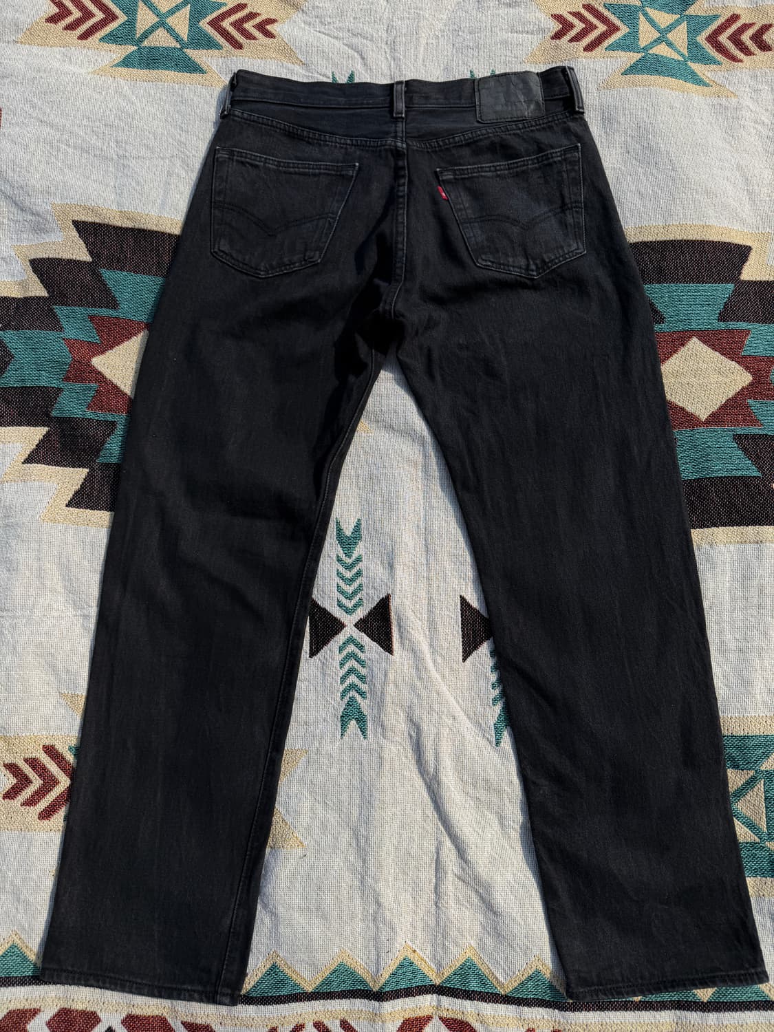 리바이스 501 흑청 33/32 상품이미지8