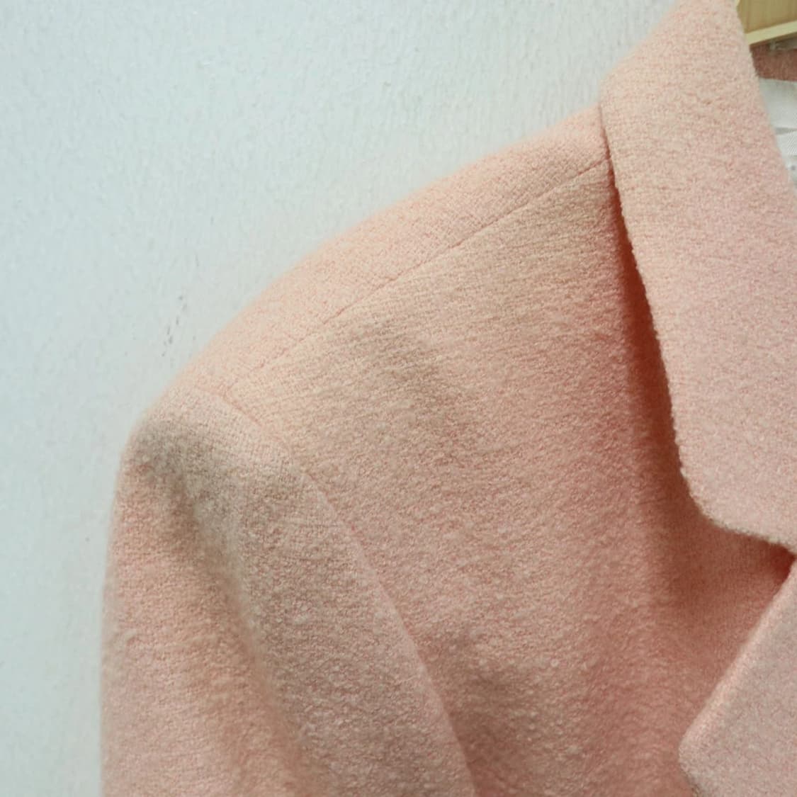 90'S 버버리 트위드 울 혼방 더블 자켓 63987 상품이미지8