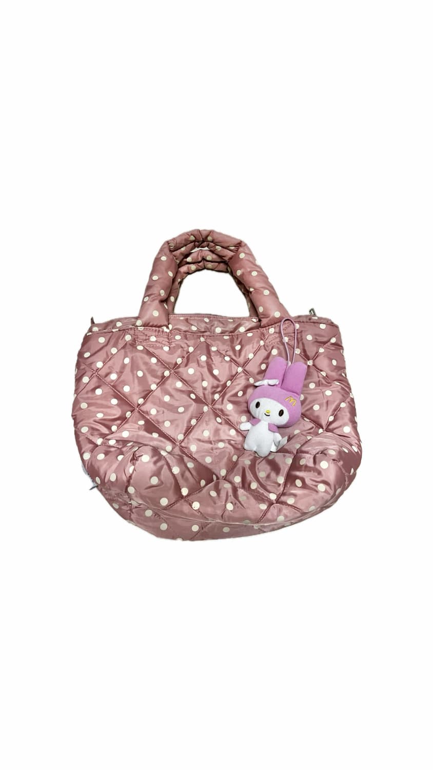 핑크 도트 핸드백 🎀 상품이미지1