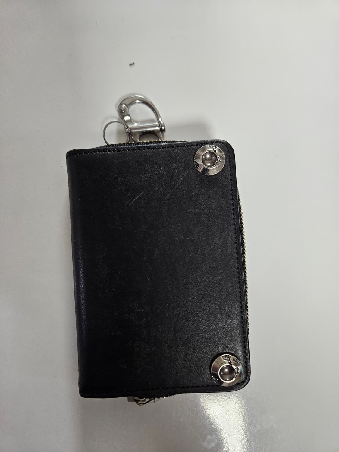 월스와일 무브먼트 후디진호 플랩 카드 케이스 블랙 상품이미지4