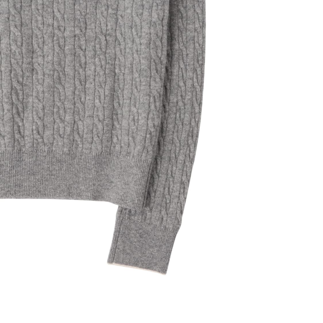 라코스테 그레이 울 케이블 니트 상품이미지7