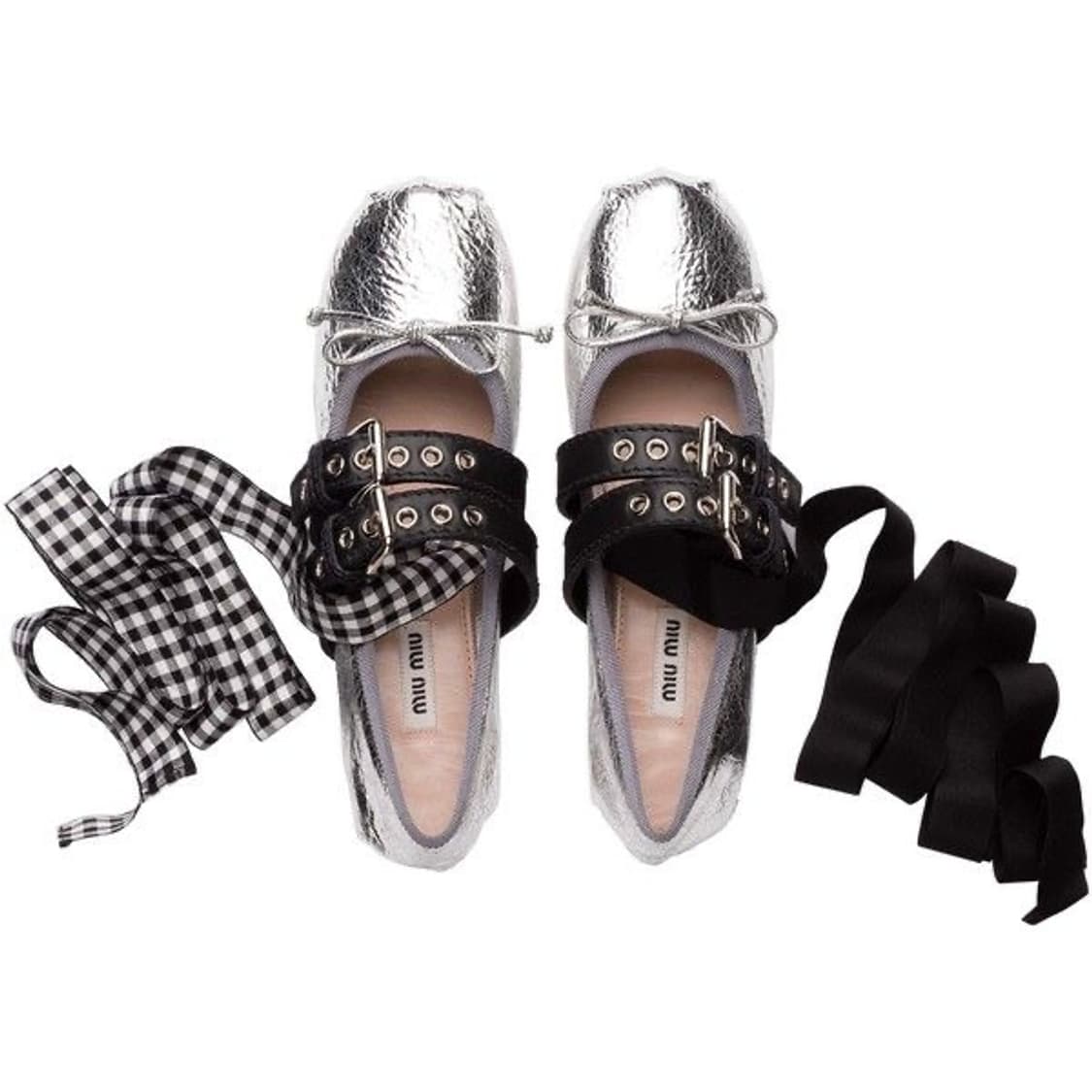 miu miu 미우미우 버클 발레리나 플랫 상품이미지2