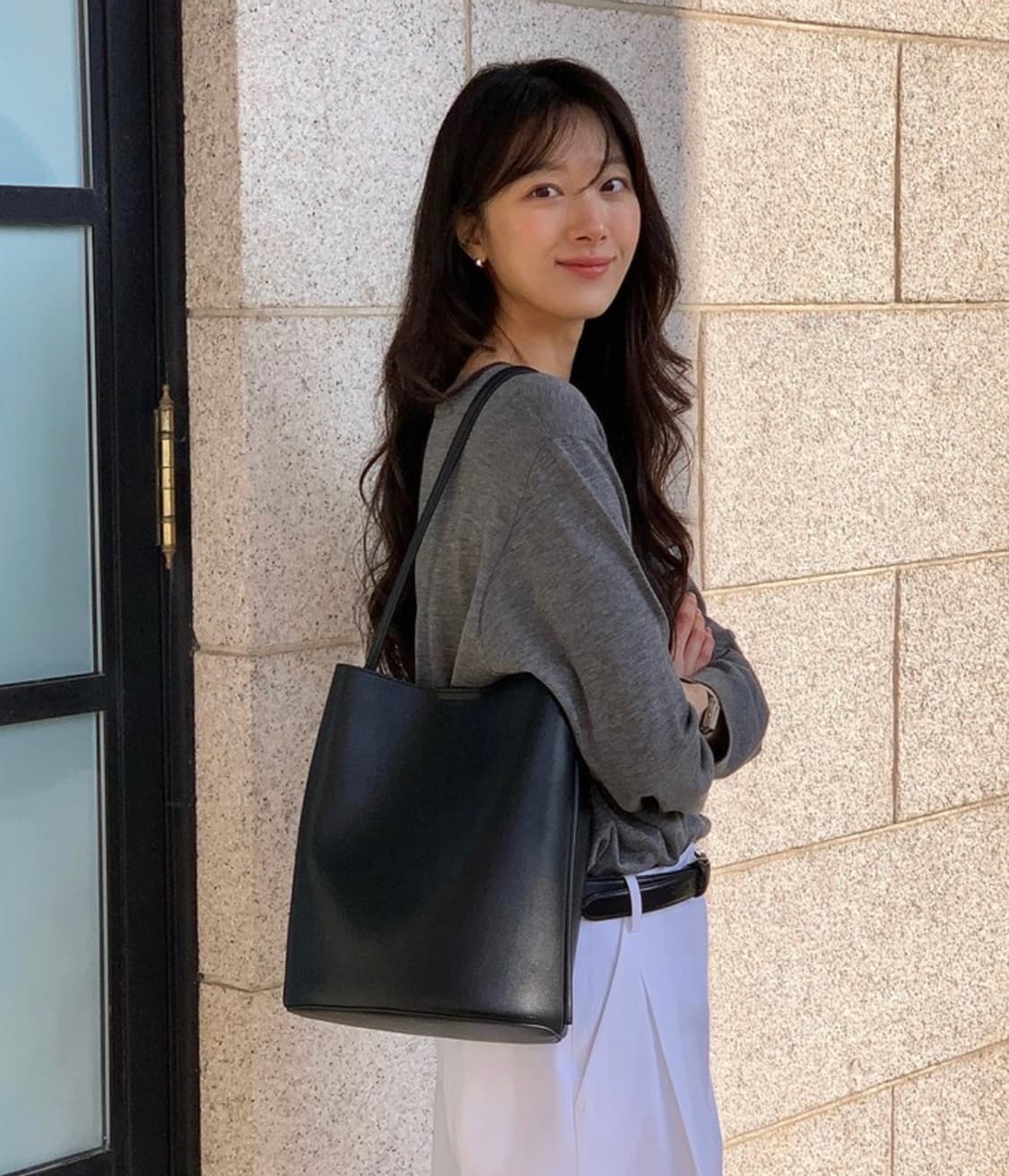 로서울 트로브백 미디움 새상품 rohseoul trove bag 상품이미지1