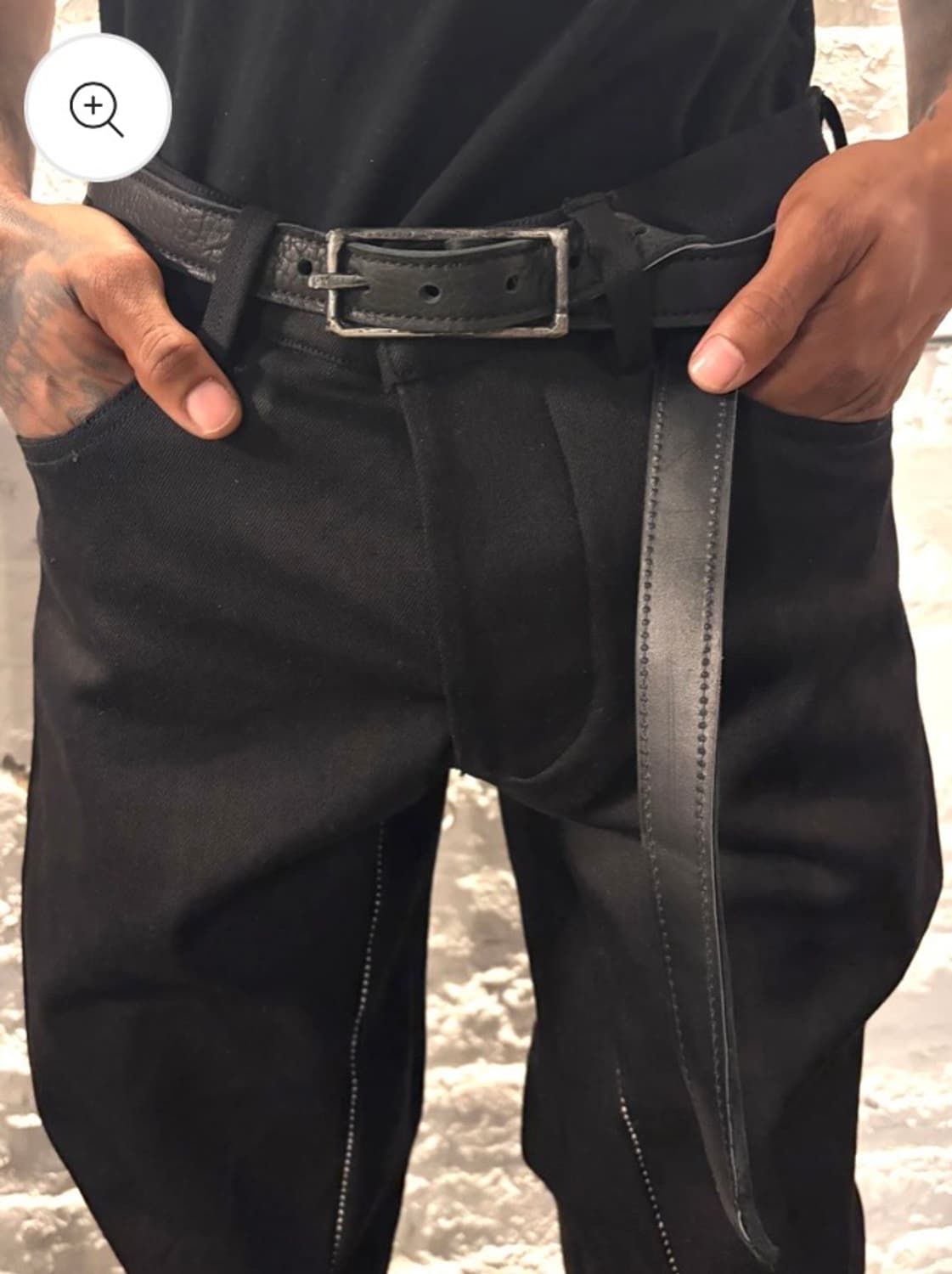 Zam Barrett FW25 KGN 13 1" BELT BLACK 상품이미지2